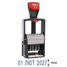 Датер Colop 2100/4 корпус металевий (ukr) 4мм