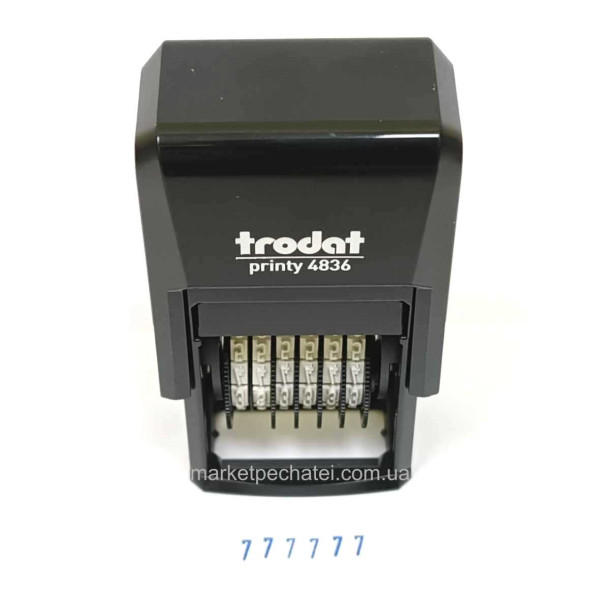 Нумератор 4836 Trodat 6 значний