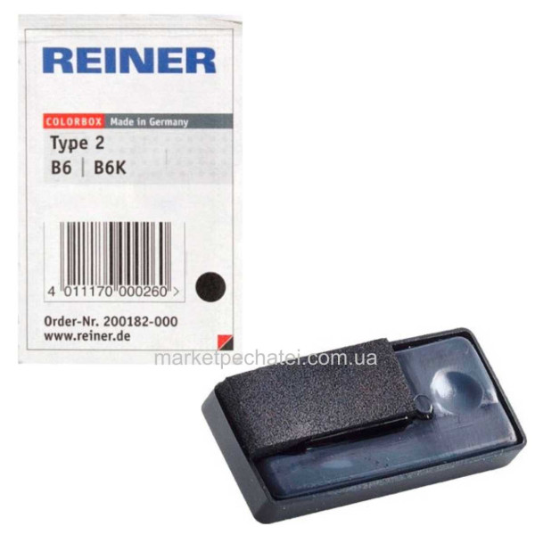 Змінна подушка Reiner Type 2 для нумераторів B6/6, B6K/6