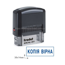 Штамп Копія вірна з оснасткою Ideal 4911 38х14мм